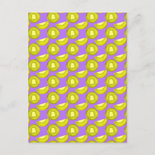 Kiwi Fruit Postkarte (Vorderseite)