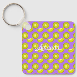 Kiwi Fruit Schlüsselanhänger