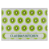 Kiwi Fruit Slices Tropical Kitchen Schneidebrett (Vorderseite)