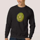 Kiwi Fruit Vacation Beach Kiwi Sweatshirt (Vorderseite)
