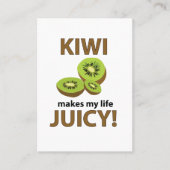 Kiwi Fruit Visitenkarte (Vorderseite)