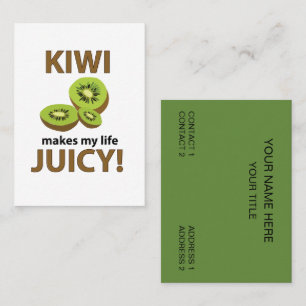 Kiwi Fruit Visitenkarte