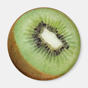 Kiwi Fruit Watercolor - Magnet