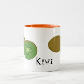 Kiwi Fruit Zweifarbige Tasse (Mittel)