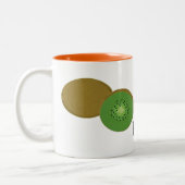 Kiwi Fruit Zweifarbige Tasse (Links)