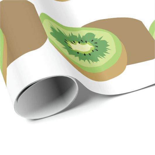 Kiwi! Geschenkpapier (Rolleneckpunkt)