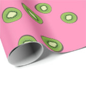 Kiwi Geschenkpapier (Rolleneckpunkt)