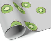 Kiwi Geschenkpapier (Rolleneckpunkt)