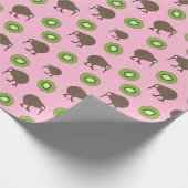 Kiwi Geschenkpapier (Ecke)