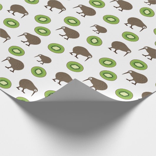 Kiwi Geschenkpapier (Ecke)