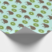 Kiwi Geschenkpapier (Ecke)