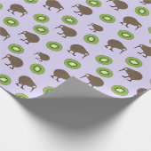Kiwi Geschenkpapier (Ecke)