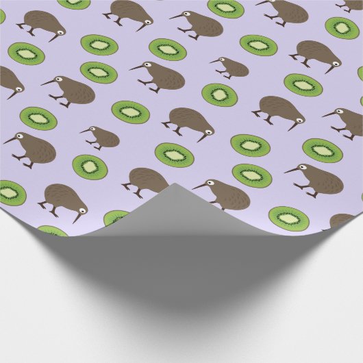 Kiwi Geschenkpapier (Ecke)