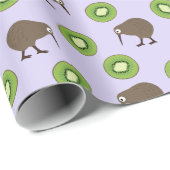Kiwi Geschenkpapier (Rolleneckpunkt)
