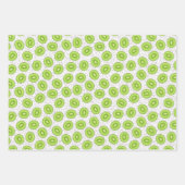 Kiwi Geschenkpapier Set (Vorderseite)