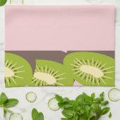 Kiwi Geschirrtuch (Gefaltet)