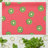 Kiwi Geschirrtuch (Gefaltet)