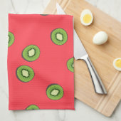 Kiwi Geschirrtuch (Viertel Falte)