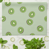 Kiwi Geschirrtuch (Gefaltet)