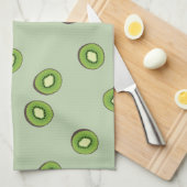 Kiwi Geschirrtuch (Viertel Falte)