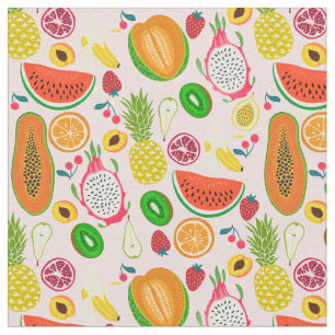 Kiwi-Granatapfel Stoff