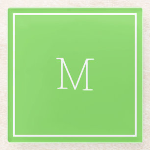 Kiwi Green Glass Untersetzer