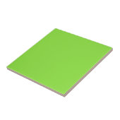 Kiwi Green Solid Color | Classic | elegant Fliese (Seite)