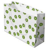 Kiwi Große Geschenktüte (Rückseite Schrägansicht)
