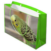 Kiwi Große Geschenktüte (Rückseite Schrägansicht)