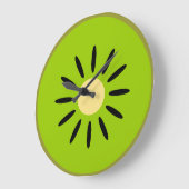 Kiwi Große Wanduhr (Winkel)