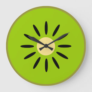 Kiwi Große Wanduhr
