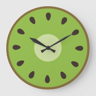 Kiwi Große Wanduhr