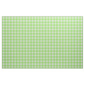 Kiwi Grün und weiß kariert Gingham-Karo Stoff (Fat Quarter (45,7 x 55,9 cm))