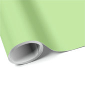 Kiwi grünes Wrapping-Papier Geschenkpapier (Rolleneckpunkt)