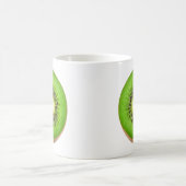 Kiwi Herz Kaffeetasse (Mittel)