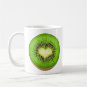 Kiwi Herz Kaffeetasse (Links)