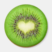 Kiwi Herz Magnet (Vorne)