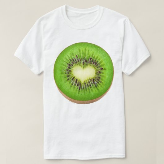 Kiwi Herz T-Shirt (Design vorne)