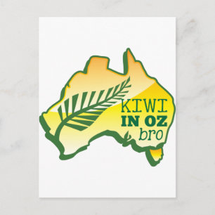 KIWI in OZ (Australien) BRO Postkarte