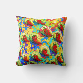 Kiwi Inferno - Ananas-Reich Kissen