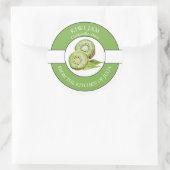 Kiwi Jam Label Runder Aufkleber (Tasche)