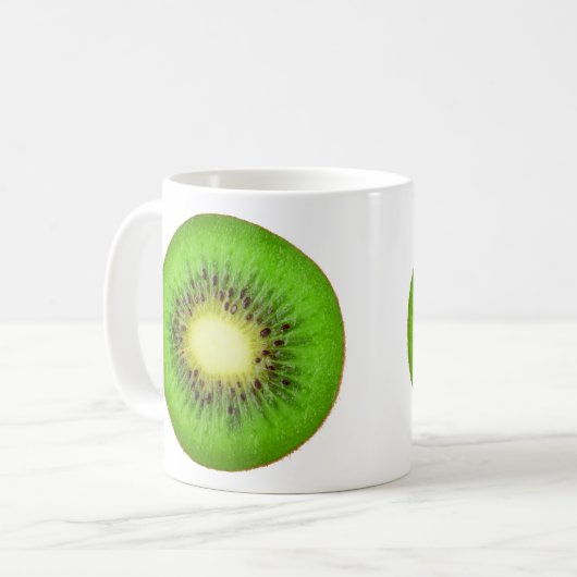 Kiwi Kaffeetasse (Vorderseite Links)