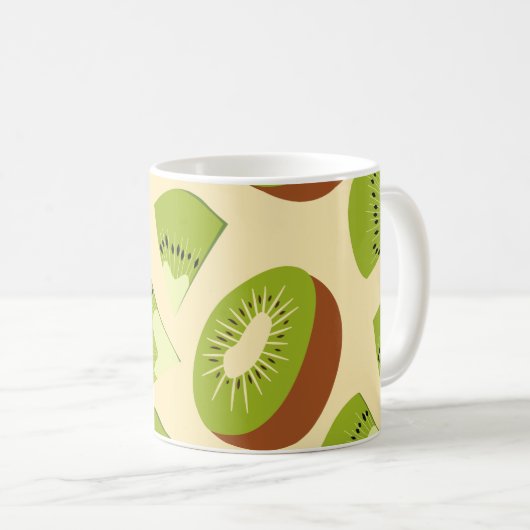 Kiwi kaffeetasse (VorderseiteRechts)