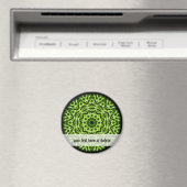 Kiwi Kaleidoscope Magnet (In Situ (Geschirrspüler))