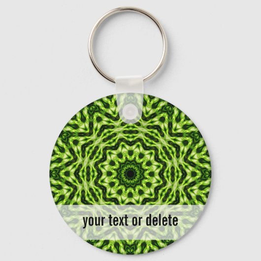 Kiwi Kaleidoscope Schlüsselanhänger (Vorderseite)