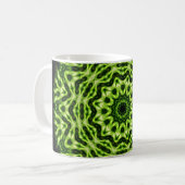 Kiwi-Kaleidoskop Kaffeetasse (Vorderseite Links)