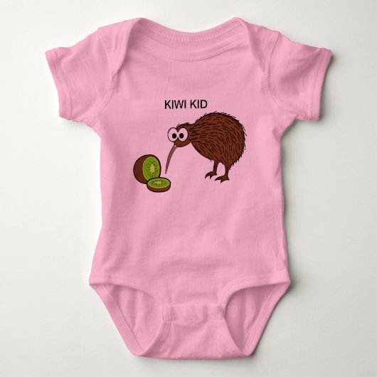 KIWI-KIND BABY STRAMPLER (Vorderseite)