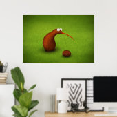 Kiwi Kiwi Poster (Heimbüro)