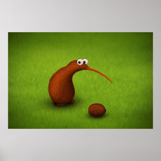 Kiwi Kiwi Poster (Vorne)