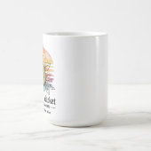 Kiwi Lane Market Kaffeetasse (Mittel)